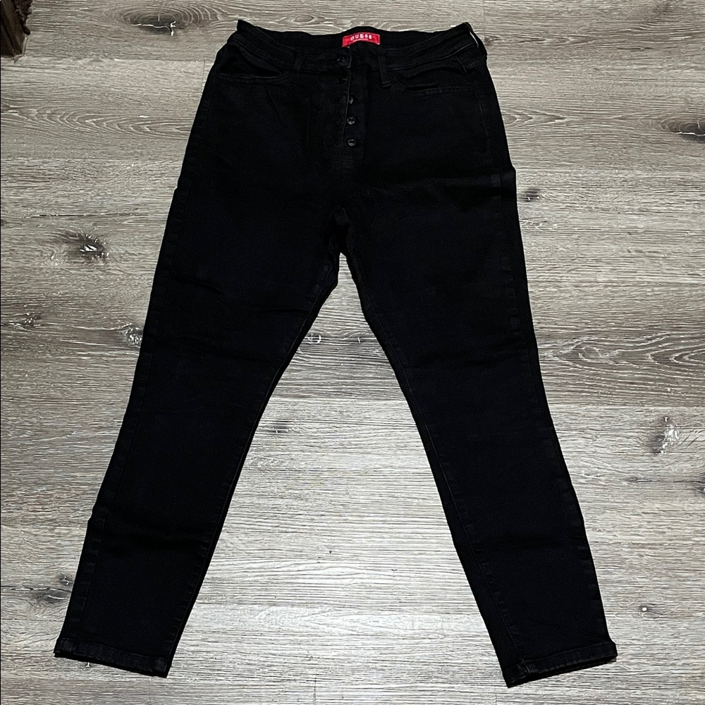 Guess Women's High Rise Dark Jeans